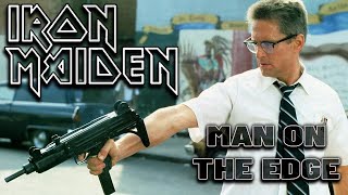 Man on the Edge by Iron Maiden - Falling Down (Music Video)