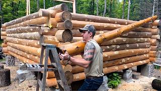 I Sold Everything to Build a Log Cabin in the Wilderness Solo