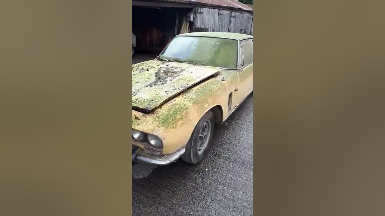 Jensen Interceptor saying goodbye to the striking yellow classic, always sad when one leaves Jensen Interceptor saying goodbye to the striking yellow classic, always sad when one leaves