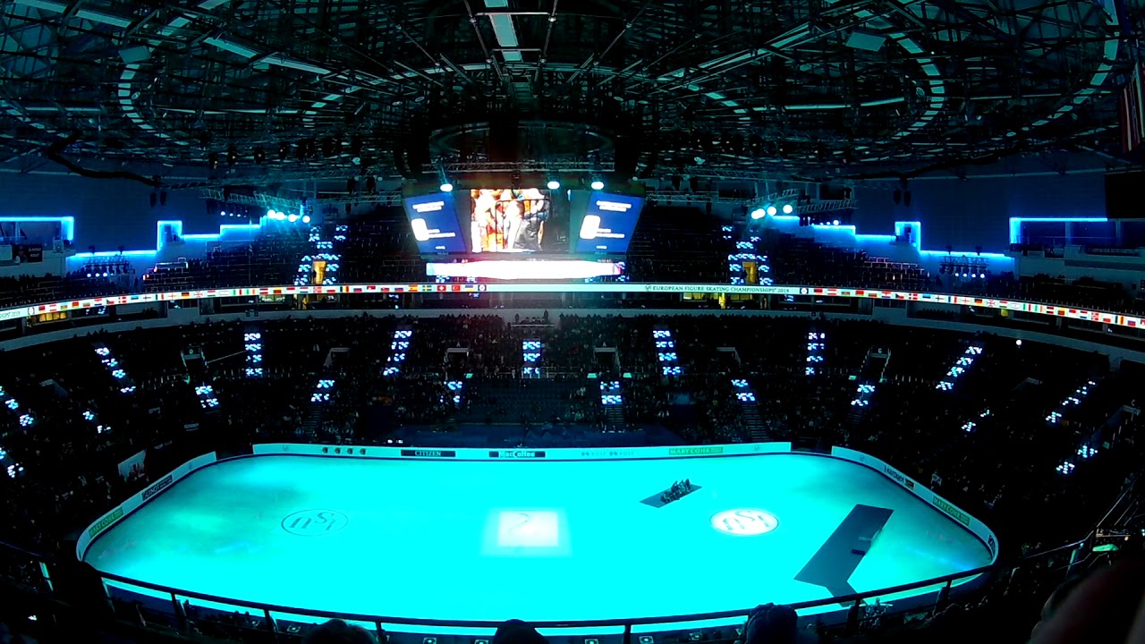 Victory ceremony 2019 ISU European Figure Skating Championship, Men