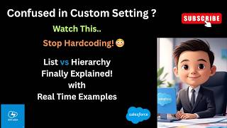 Stop Hardcoding in Salesforce 🔥 | Custom Settings Explained (List vs Hierarchy + Demo)