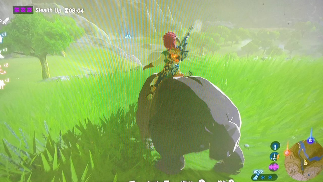 How to find a BEAR in Zelda Breath of the Wild (Switch/WiiU) YouTube