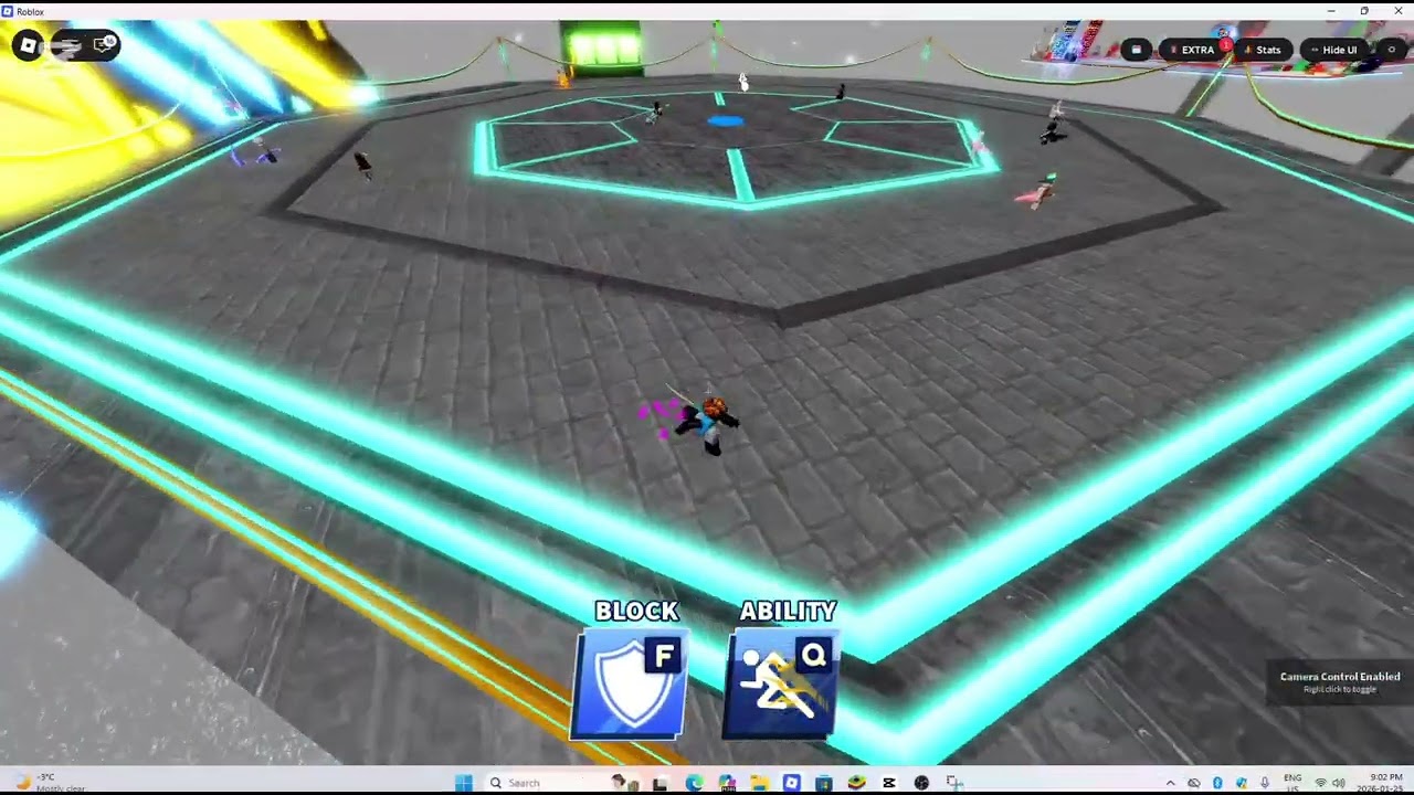 Blade Ball I Game play