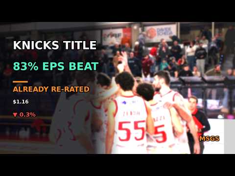 Madison Square Garden Sports Corp. latest YouTube video thumbnail