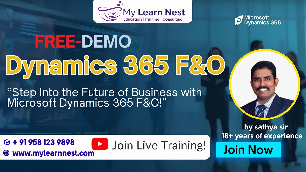 Microsoft Dynamics 365 Finance & Operations Explained | Free Live Demo ...