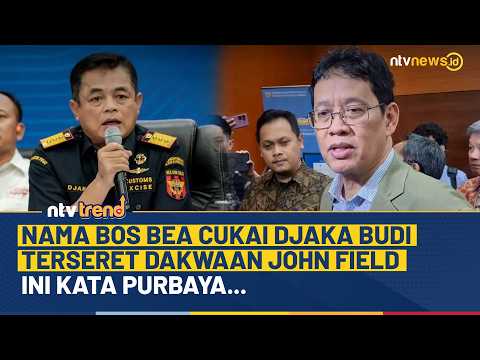 Purbaya Respons Kemunculan Nama Djaka Budi dalam Dakwaan John Field | NTV