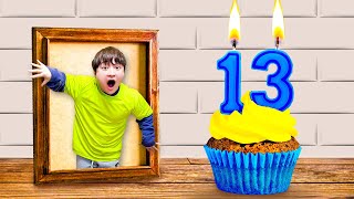 【寸劇】大人になりたくないよ〜＞＜写真の世界に閉じ込められちゃった!?脱出してみんなで誕生日をお祝いしよう♪ たいちゃんお誕生日おめでとう!【誕生日】