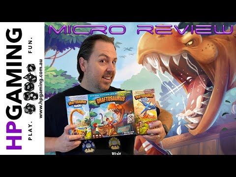 Board Game Review: DRAFTOSAURUS