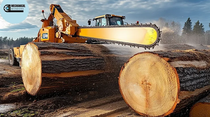 150 Incredible Fastest Big Wood Chainsaw Machines Operating at a Whole New Level