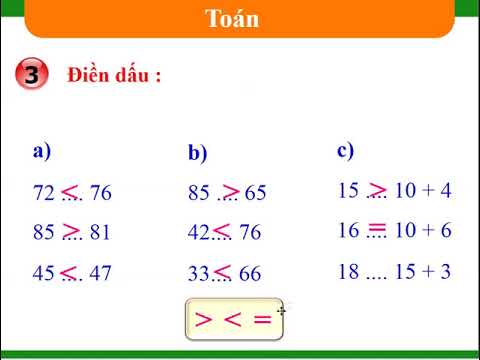 Toán Lớp 1 - Tuần 27: Luyện tập chung (trang 147)