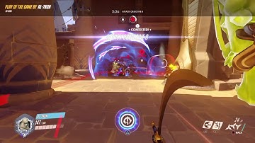 Overwatch: Genji sextuple kill