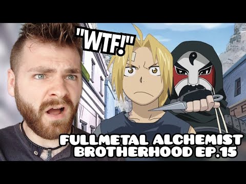 EVIL FROM THE EAST!!?!, FULLMETAL ALCHEMIST BROTHERHOOD EPISODE 15, New  Anime Fan!, REACTION