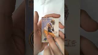 Unboxing a Vintage Pack… This Hit Different 😳 #film #nfl  #facts