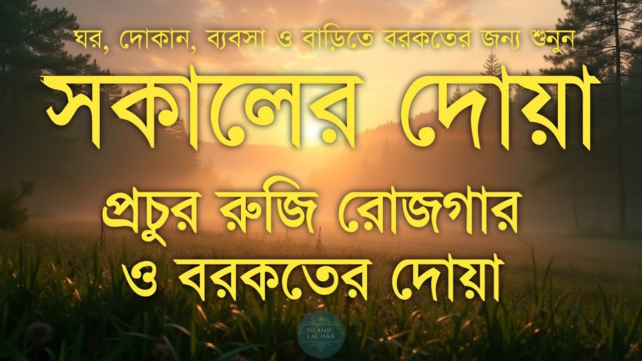 সকালটা শুরু হোক হৃদয় শীতল করা বরকতময় আয়াত দিয়ে। সকালের দোয়া ও জিকির । Morning Dua Full by Alaa Aqel