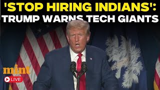 Details LIVE | Trump Warns Against Hiring Indians, Orders Google, Microsoft In Shocking Message | AI Summit News
