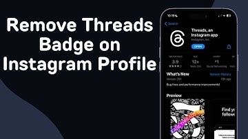 How to Remove Threads Badge on Instagram Profile (Full Guide)