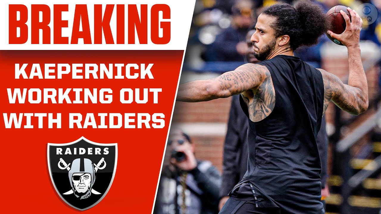 Colin Kaepernick working out for Raiders on Wednesday