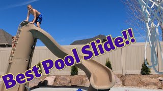 Sr Smith Turbo Twister Pool Slide Fun Pool Slide Action