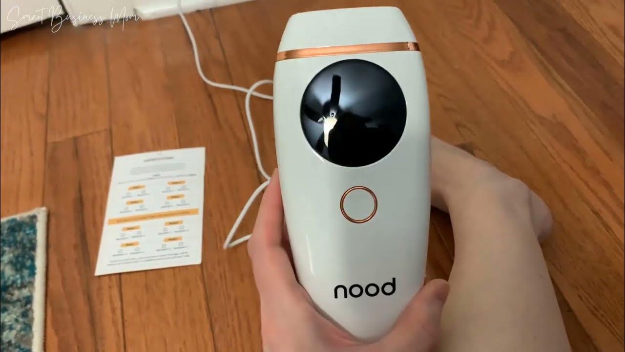 Honest review demonstration of laser hair removal handset flasher 2