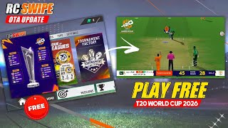 RC Swipe OTA Update | Full Review |  Free t20 World Cup screenshot 2