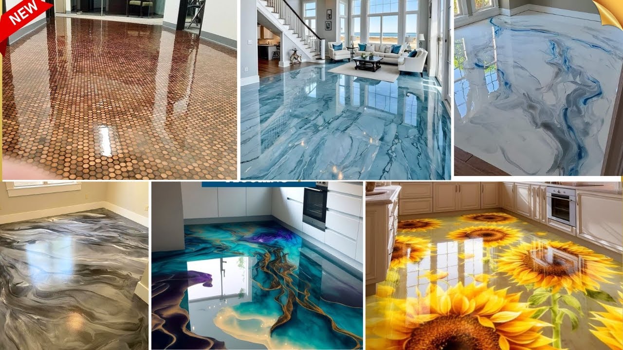 Amazing Epoxy Flooring Ideas !50 Stunning Epoxy Flooring Ideas2025 ...