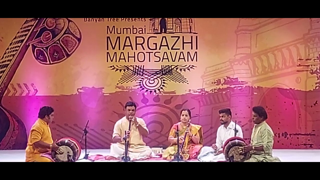 Mahaganapathim-Nattai-Nadaswaram SP Palanivel and R.Prabhavathi Palanivel-Mumbai Margazhi Mahosthvam