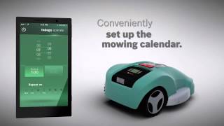 Bosch Indego Connect app-controlled robotic lawnmower