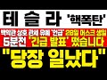 [테슬라 주가전망] 미노출 - 백악관 상호 관셰 유예 언급으로 재차 급등 구간 나온다! 28일 머스크 생일 로보택시 탄다! 지금이 기회인 이유! !대응필수 !완벽분석