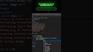You created your own AI operating system 💻