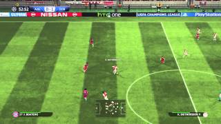 [PS4 위닝 2015] 바이에른뮌헨 vs AFC아약스 (챔피언스리그 조별예선 2라운드) screenshot 2