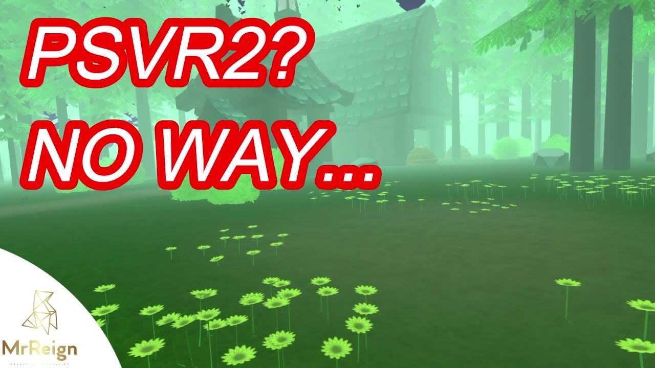 Forest Farm PSVR2 Full Game Release PS5 - A Buggy Mess of Straight Lines & Bland Environments