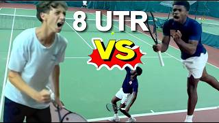 8 UTR Playing Like 12 UTR (Max Laurore vs Ryan Palandjian) Wealth