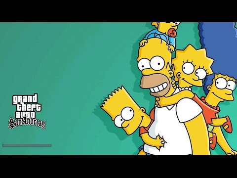 GTA SAN SIMPSONS MOD ANDROID FULL MAP