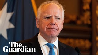 Download Lagu Governor Tim Walz responds to third shooting involving federal law enforcement agents – watch live MP3