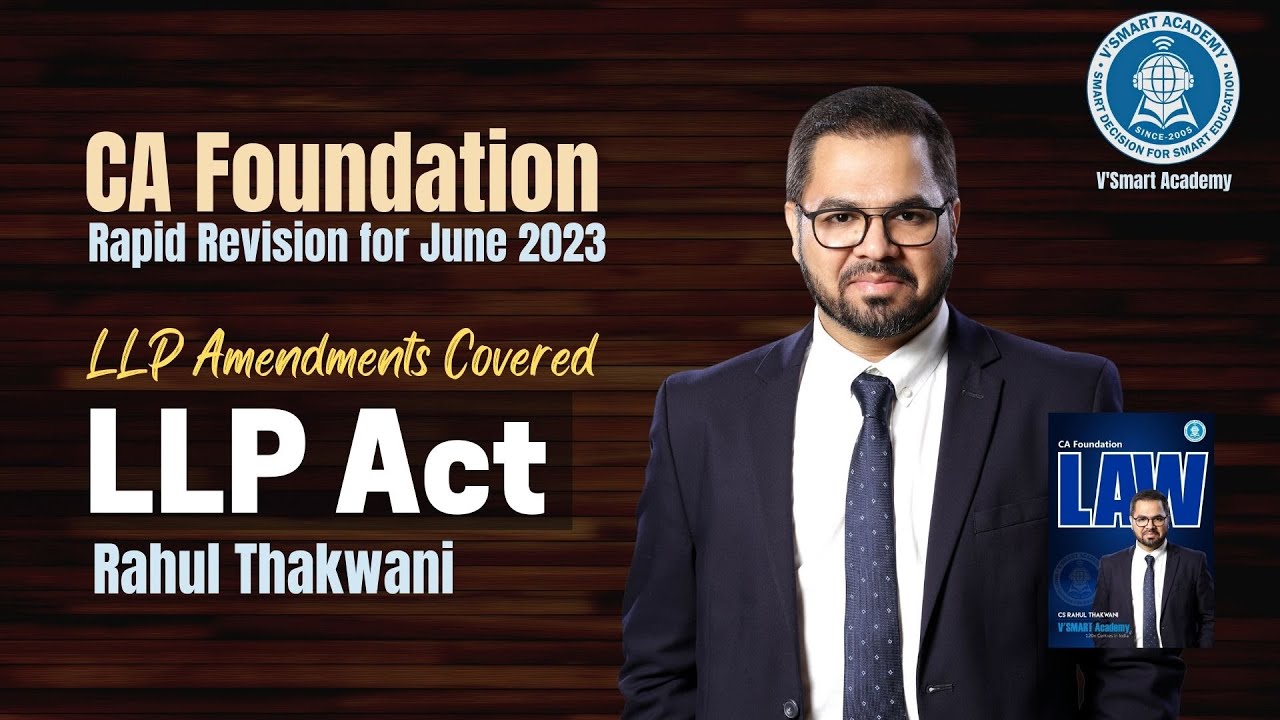 CA Foundation Law I LLP I June 2023 - YouTube