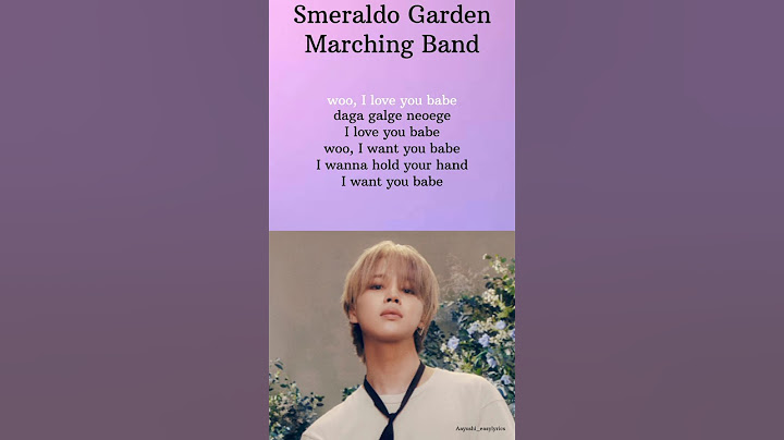 Jimin-"Smeraldo Garden Marching Band"(ft.Loco) #jimin #songlyrics #song #shorts