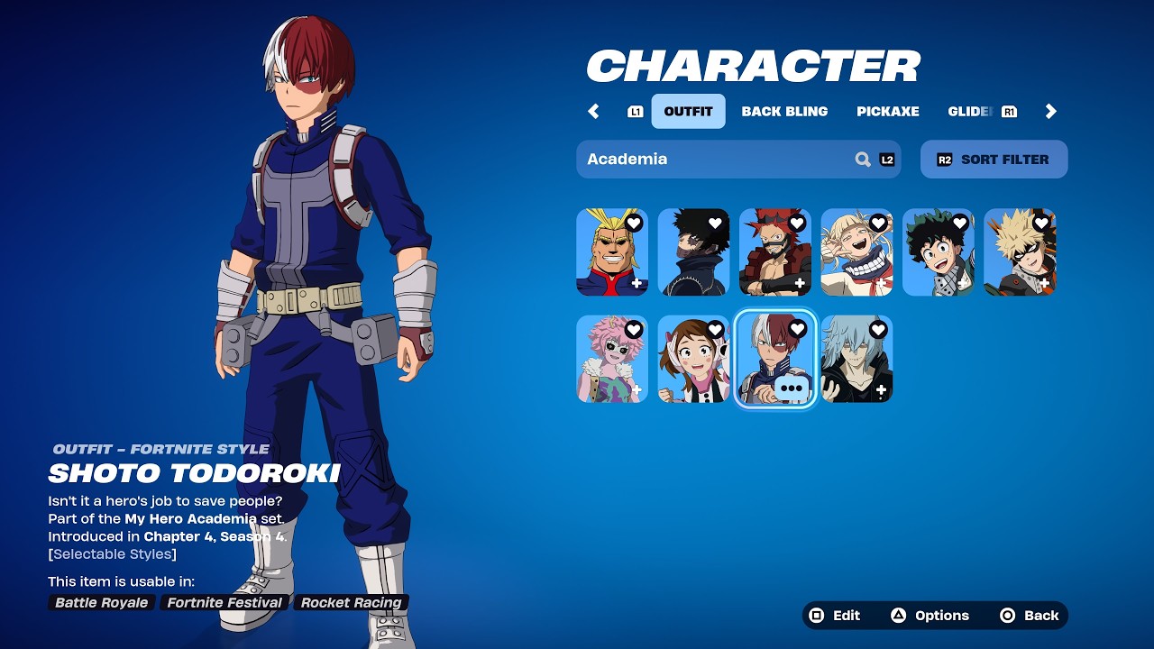 BUYING ALL FORTNITE X MY HERO ACADEMIA SKINS!! 14,250+ V-Bucks | Item Shop [January 12th, 2025]