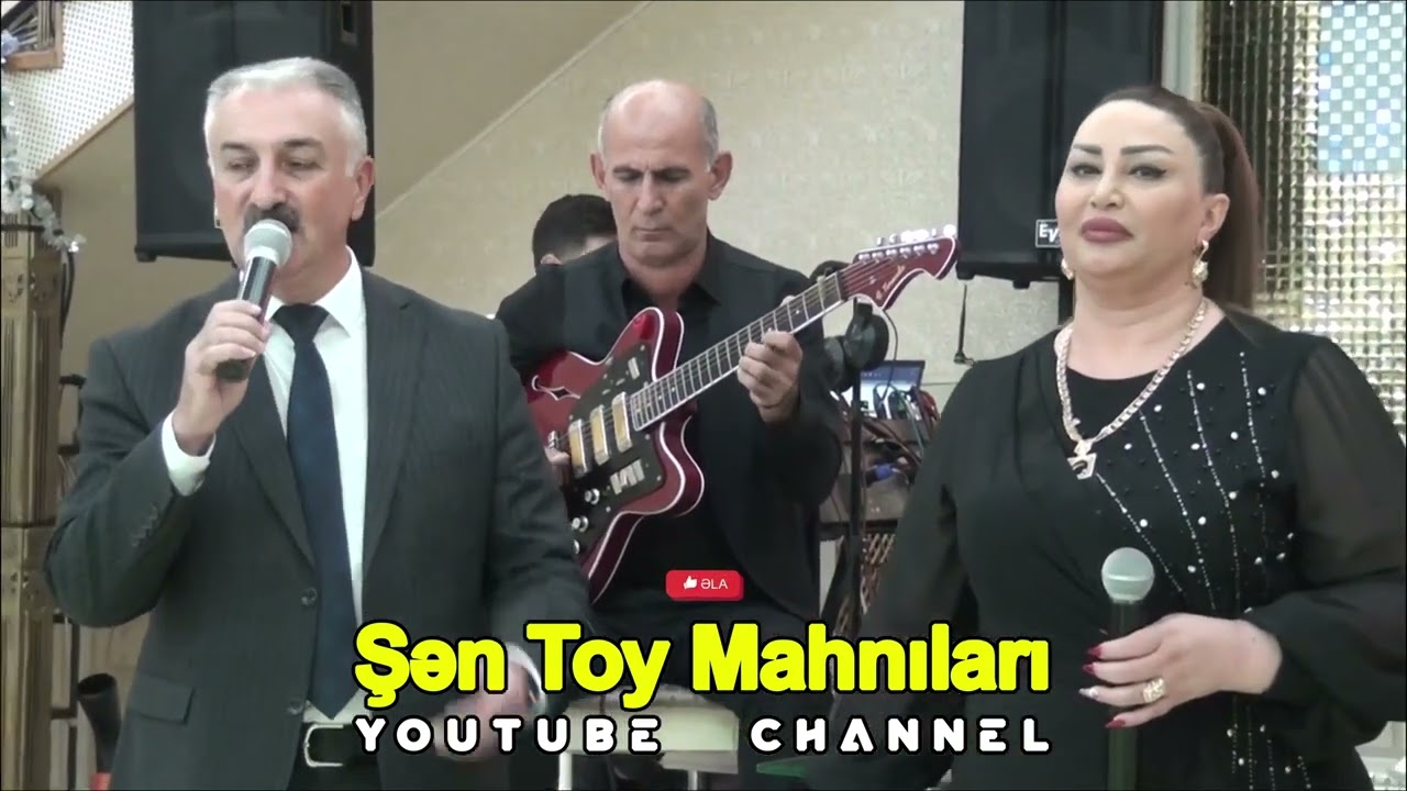 gözel bir toy açılışı oxuyur Nigar Agcabedili   tamada Azer İslamoglu   gitara Asif Agcabedili