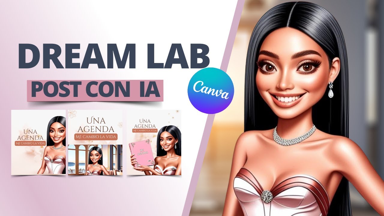 Cómo Usar Dream Lab de CANVA Para Crear Imágenes ÚNICAS en 2025! - YouTube