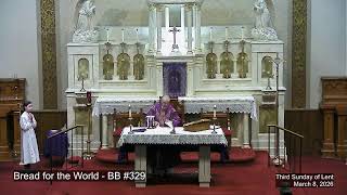 Third Sunday of Lent, March 8, 2026 - Our Lady of Consolation Church