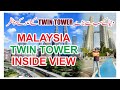 Twin tower malaysia  inside view of worlds largest twin tower  kuala lumpur malaysia