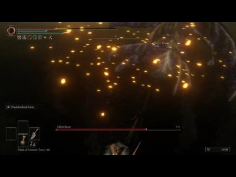 Elden Beast grab attack