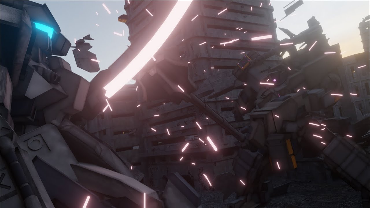 【個人製作3DCG】ロボット×市街×格闘＝ロマン　