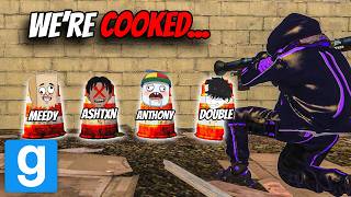 WHEN IDIOTS PLAY PROP HUNT GMOD - FUNNY MOMENTS!