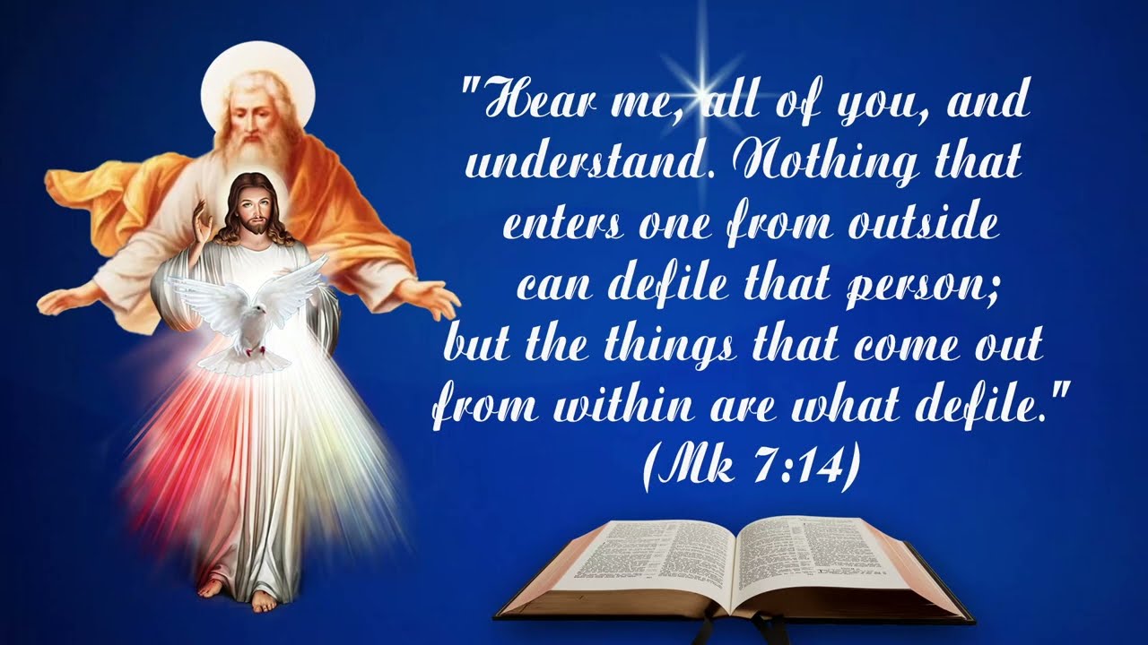 WEDNESDAY of the FIFTH Week in Ordinary Time (Mark 7, 14-23) Gospel Mk 