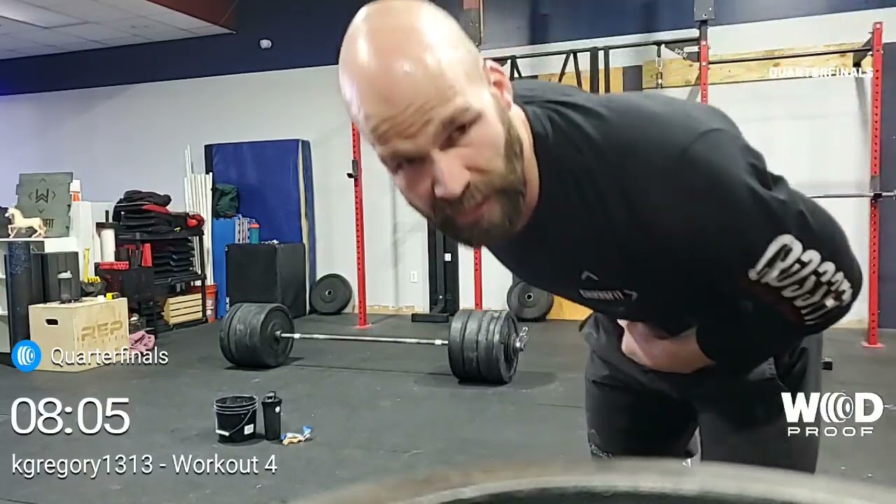 Kris Gregory - 1,008 lbs - 2022 CrossFit Quarterfinal Event 4