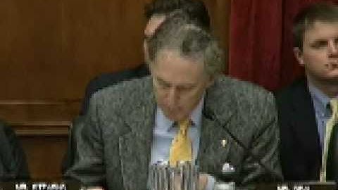 March 4, 2009 Markup - Rep. Stearns