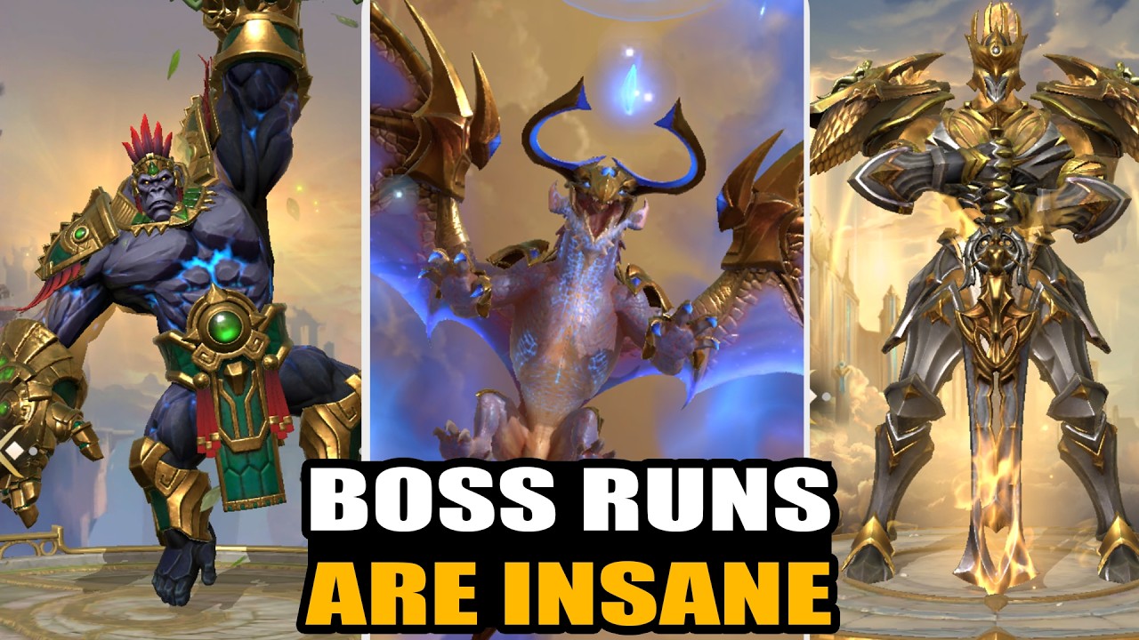 BOSS RUNS IN INVOKERS TITAN LEGACY ARE INSANE!!