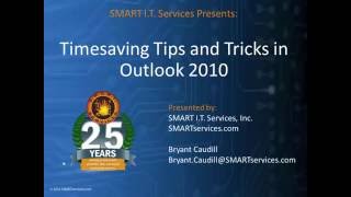 Timesaving Tips and Tricks in Outlook