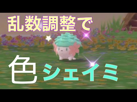 成功 キャプボなしでbdsp色違いシェイミ乱数 Youtube